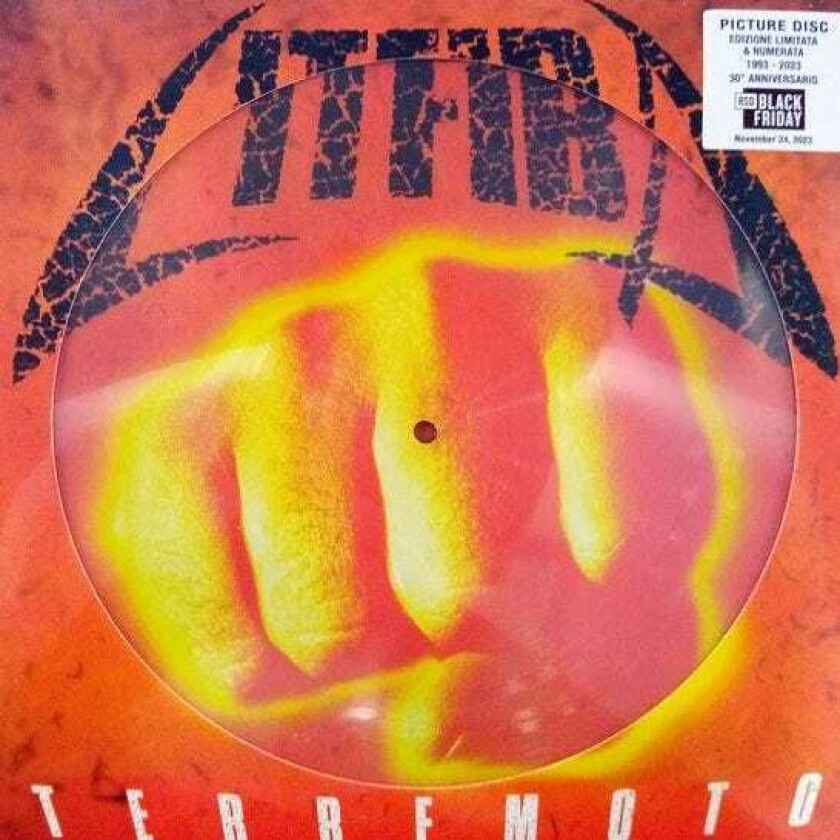 Litfiba Terremoto LP/Vinyl