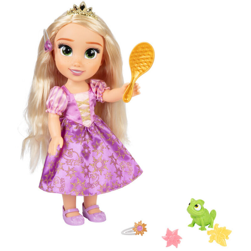 Prinsesse -  Syngende Rapunzel Dukke 38 Cm