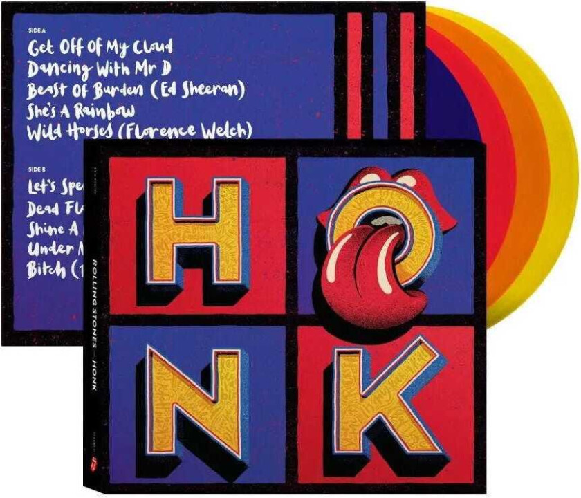 The Rolling Stones Honk LP/Vinyl