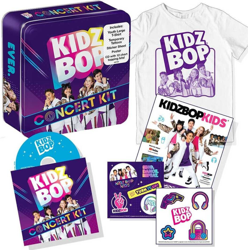 Diverse Artister Kids Bop Concert Kit LP/Vinyl