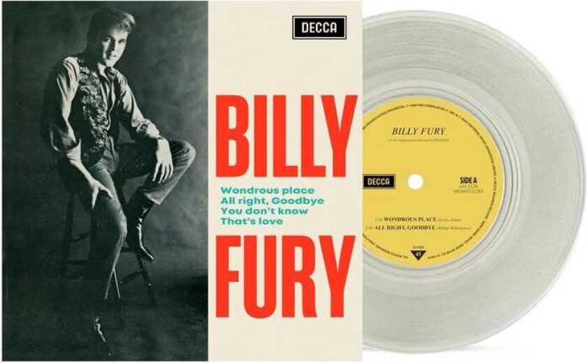Billy Fury Wonderous Place LP/Vinyl
