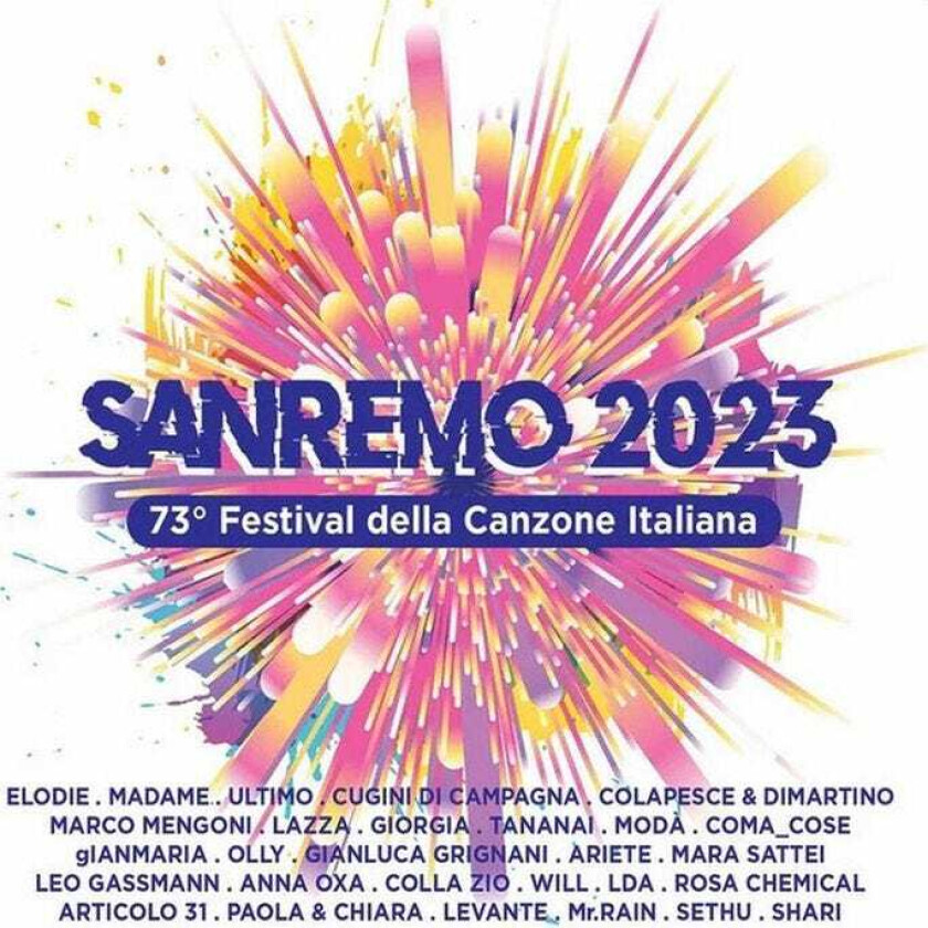 Diverse Artister Sanremo 2023 LP/Vinyl