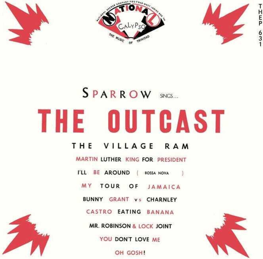 Mighty Sparrow Outcast LP/Vinyl