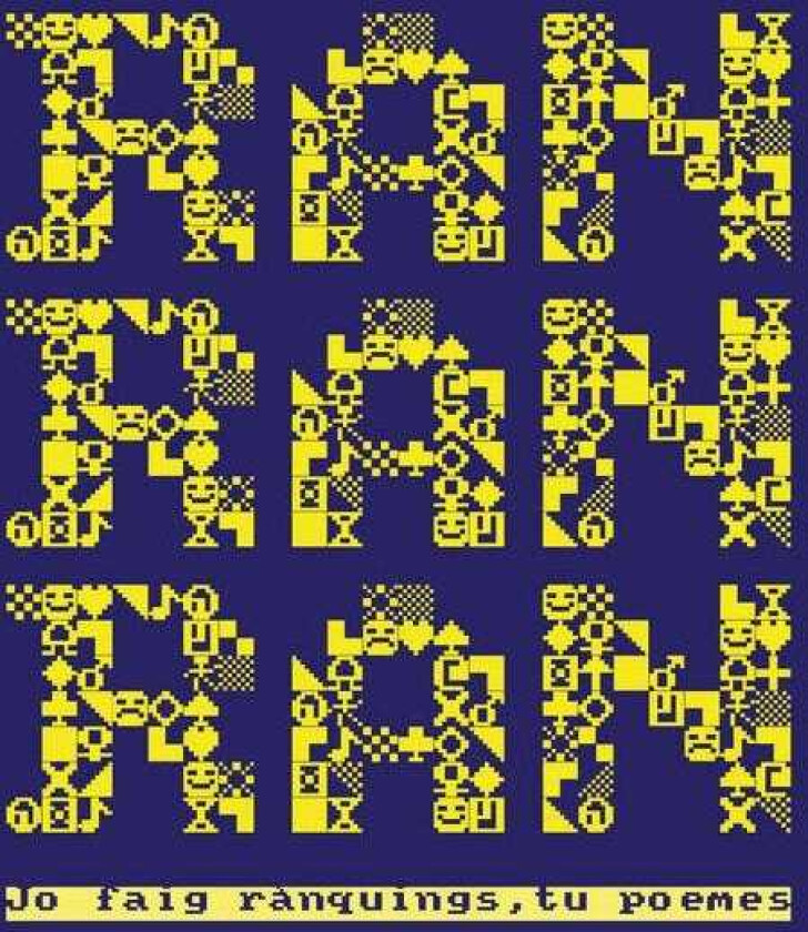 Ran Ran Ran Jo Faig Ranquings Tu Poemes LP/Vinyl