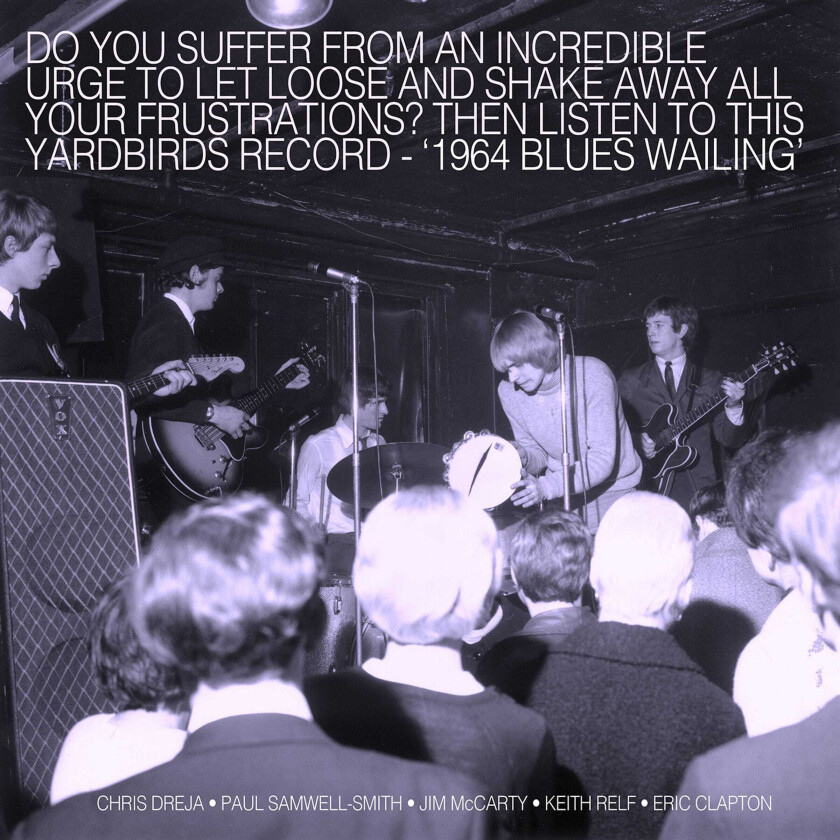 The Yardbirds Blues Wailing: Five Live Yardbirds 1964 LP/Vinyl