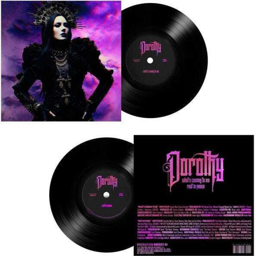 Dorothy What's Coming To Me / Rest In Peace LP/Vinyl