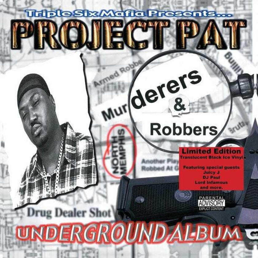 Project Pat Murderers & Robbers LP/Vinyl