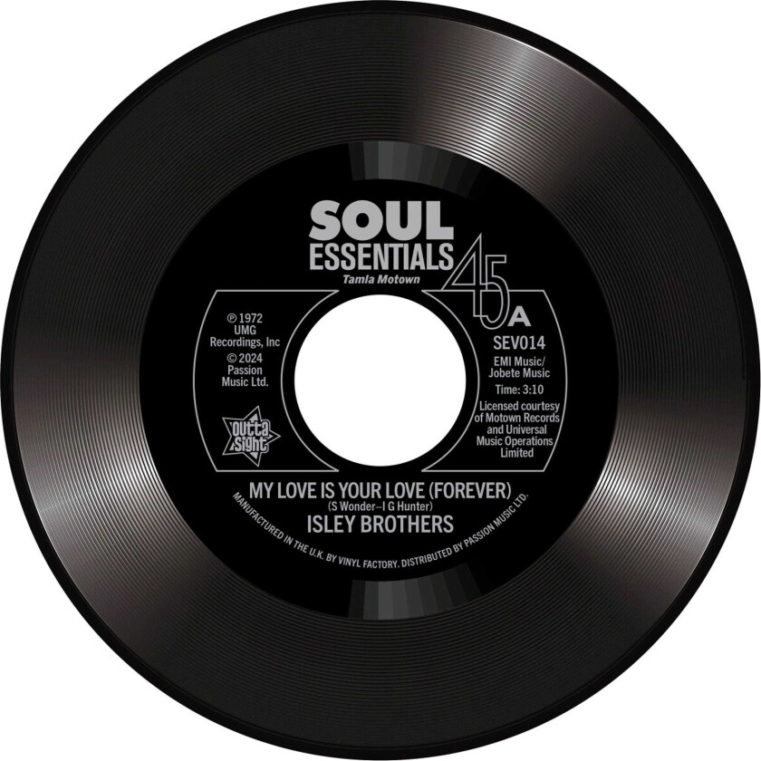 The Isley Brothers My Love Is Your Love (forever) / Tell Me It's Just LP/Vinyl