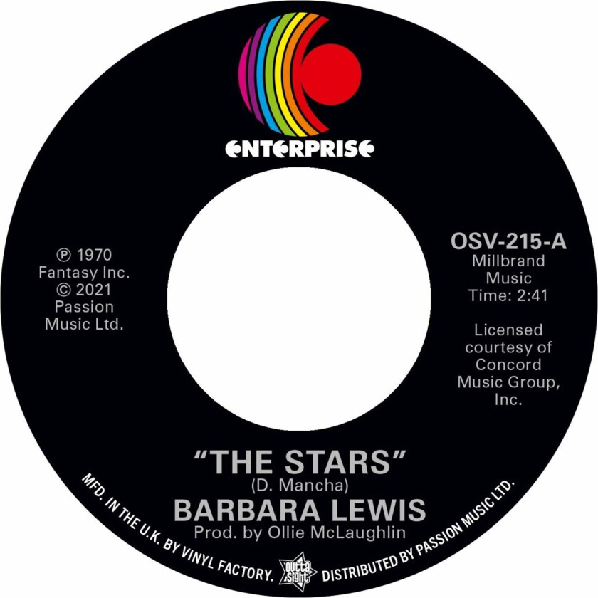 Barbara Lewis Stars / How Can I Tell You LP/Vinyl