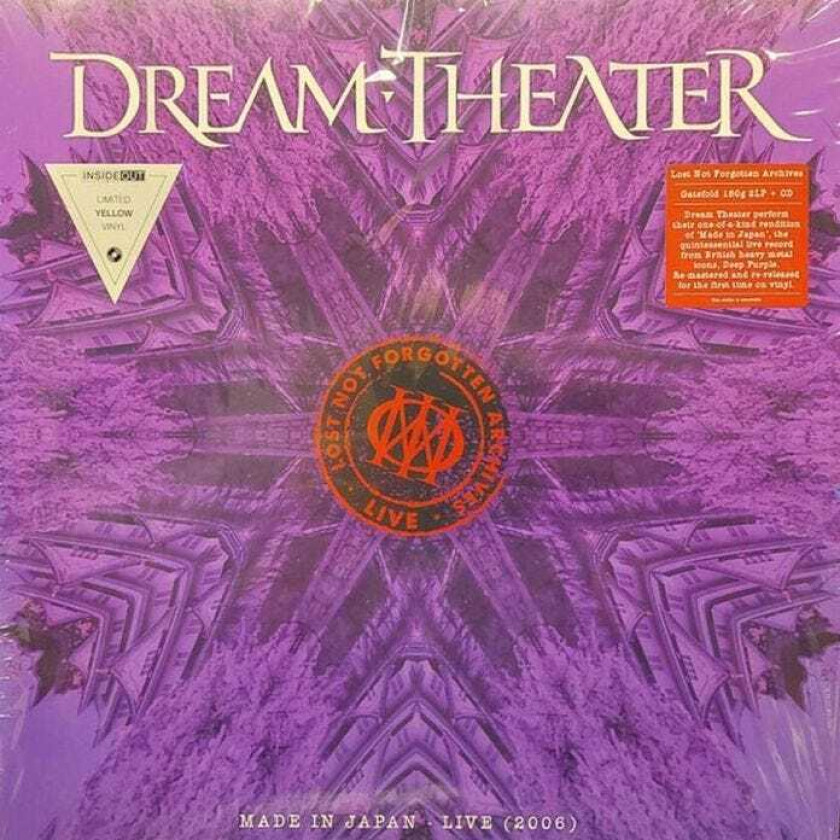 Dream Theater Lost Not Forgotten Archives: Made In Japan Live LP/Vinyl