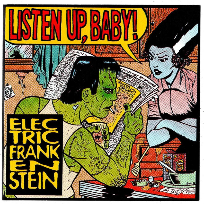 Electric Frankenstein Listen Up Baby LP/Vinyl