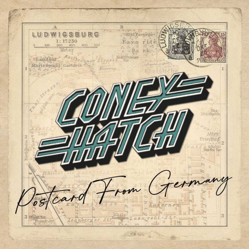 Coney Hatch Postcard From Germany LP/Vinyl