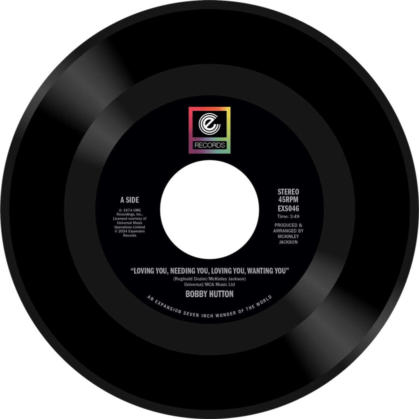 Bobby Hutton Loving You Needing You Loving You Wanting You LP/Vinyl