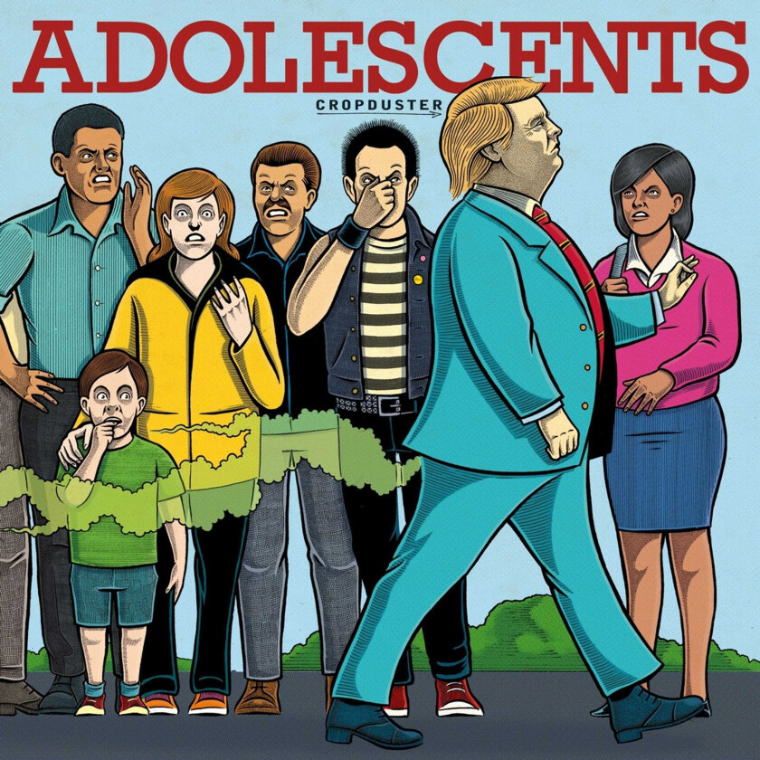 The Adolescents Cropduster LP/Vinyl