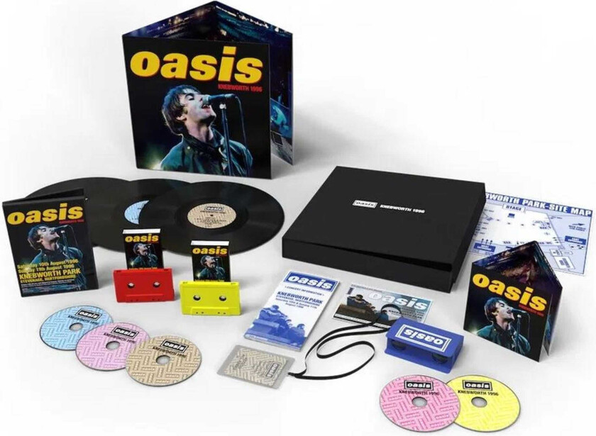 Oasis Knebworth 1996 LP/Vinyl