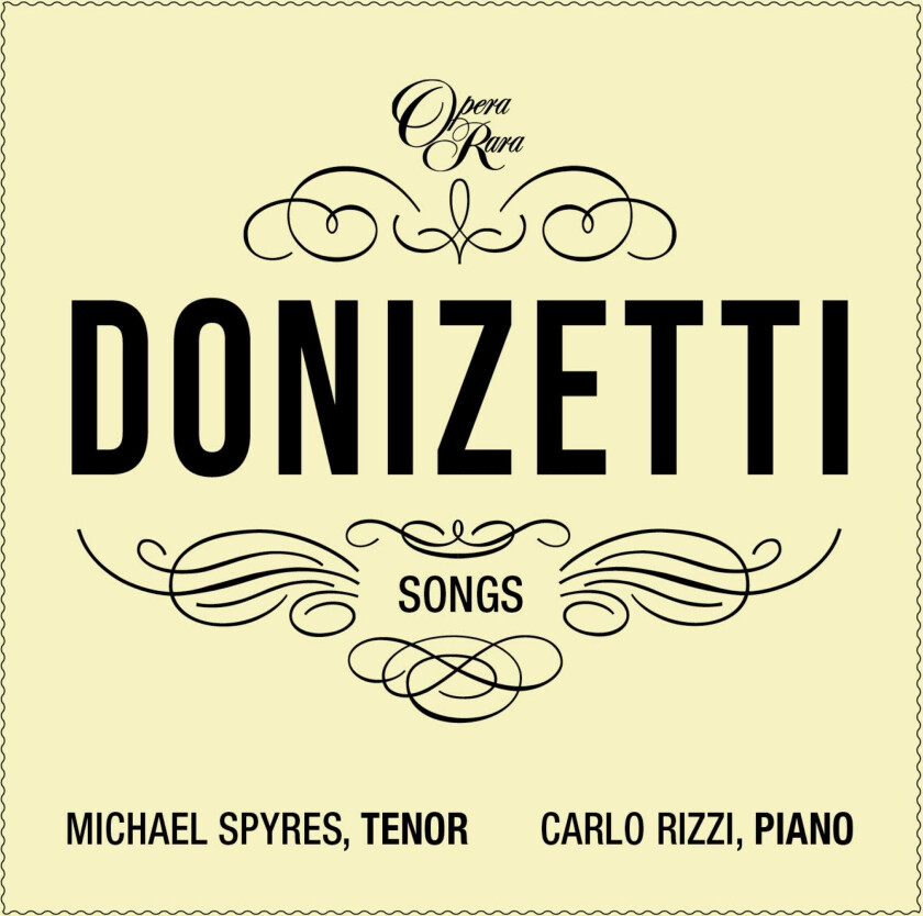 Michael Spyres, Carlo Rizzi Donizetti Songs Vol. 3 CD