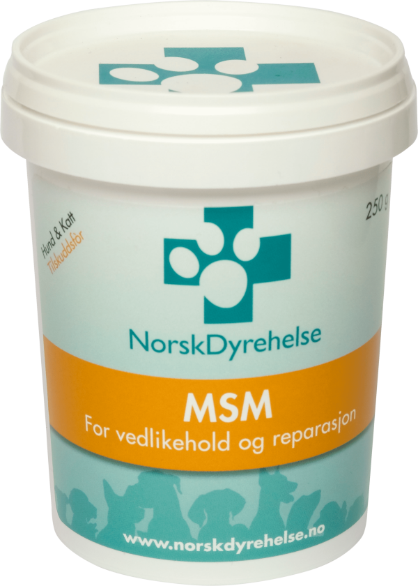MSM Kosttilskudd Hund&Katt 250 g