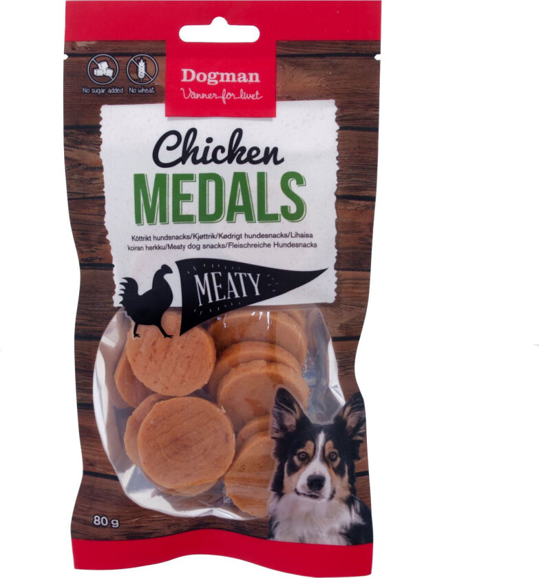 Chicken Medals 80g