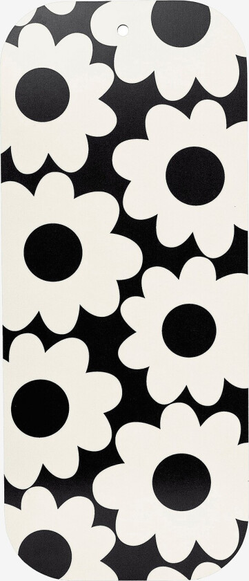 Skjærebrett Flora - Svart