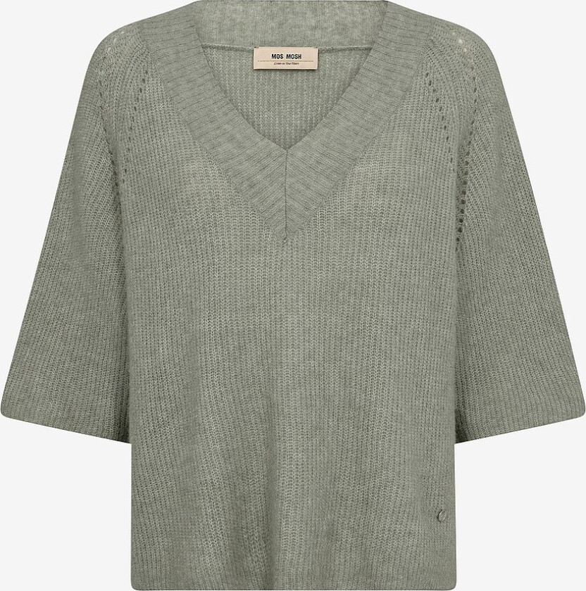 Genser mmTaci 3/4 V-neck Knit - Grønn