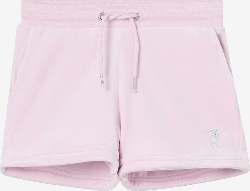 Shorts Diamante Velour Fold Up Short - Lilla