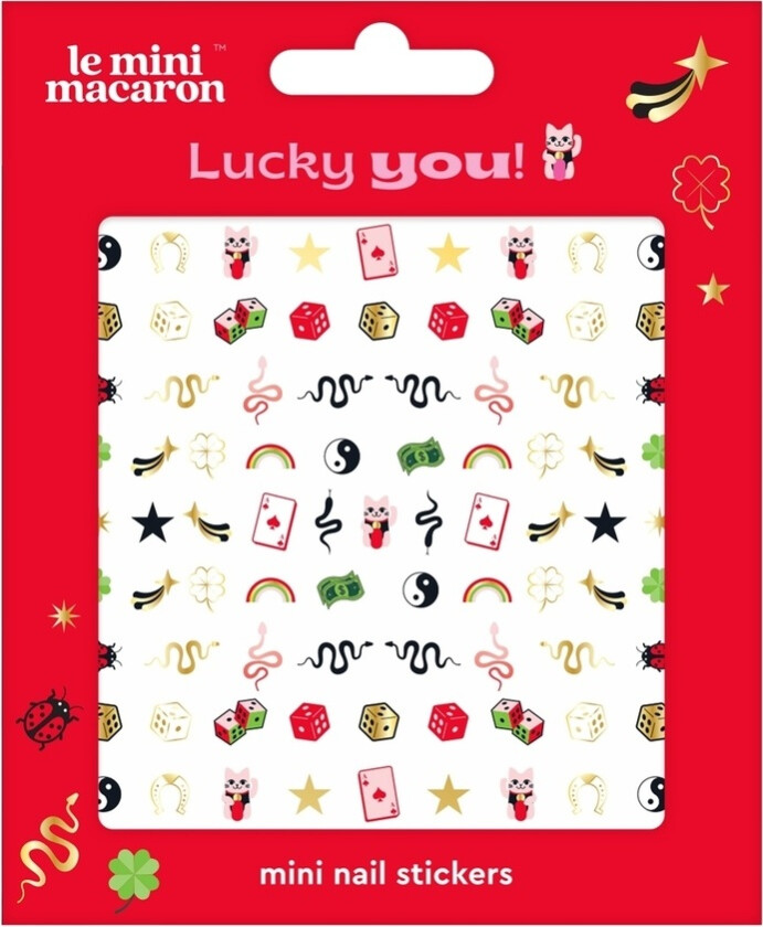 Bilde av Mini Nail Art Stickers Lucky You