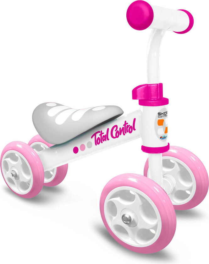 Skids Control Gåbil, Rosa/Hvit - Gåbiler - Stål