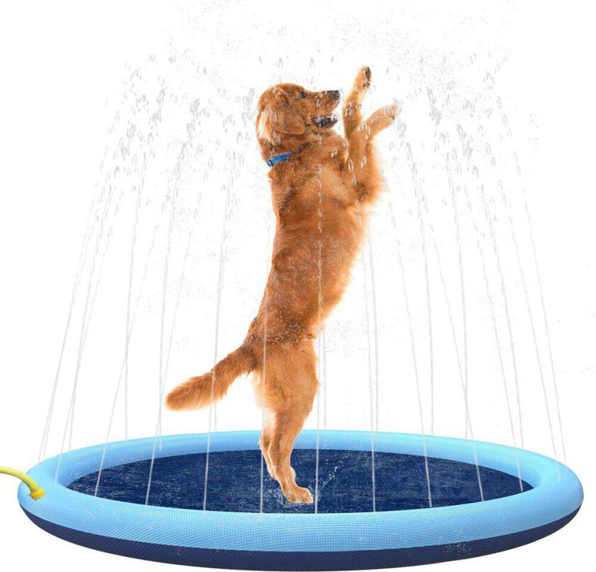 Bilde av Dog Splash Pool Fontenematte Sprinklerbasseng Hundø 150 cm