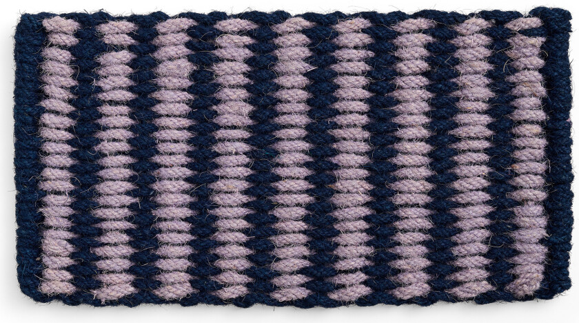 Coco stripe dørmatte lavendel marine - Dørmatter - Flerfarget