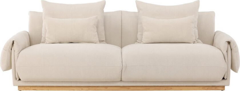 Sofa VIND 3-seters Mollösund 237x95x82 cm Beige