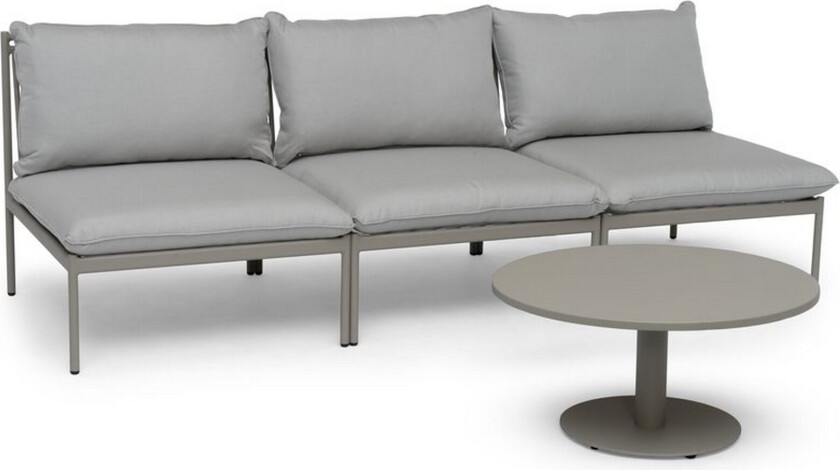 Sofabord Hillerstorp Näsby Ø80 cm Sand - Sand