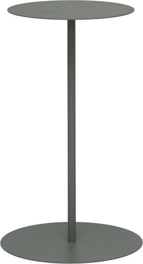 Sidebord Hillerstorp Jet Set Ø35x67 cm Grågrønn - Grågrønn