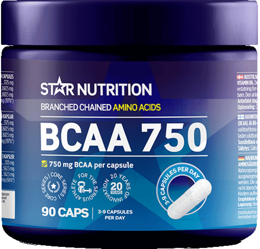 Bilde av BCAA 750, 90 caps