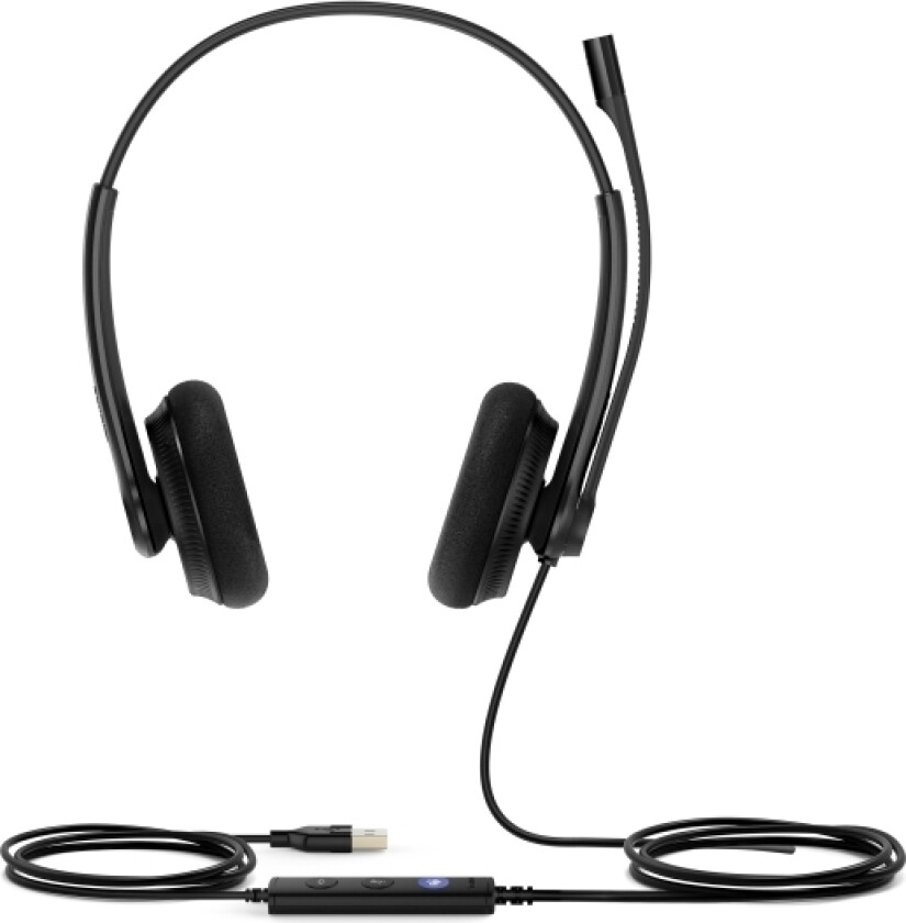 Yealink Headset Uh34 Lite Dual Teams Usb-C/A - Headset (1308160)
