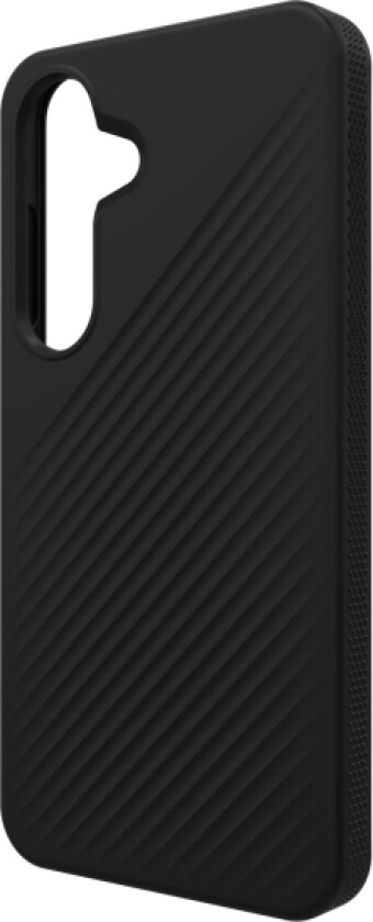 Zagg Luxe - Baksidedeksel For Mobiltelefon - Svart - For Samsung Galaxy S25