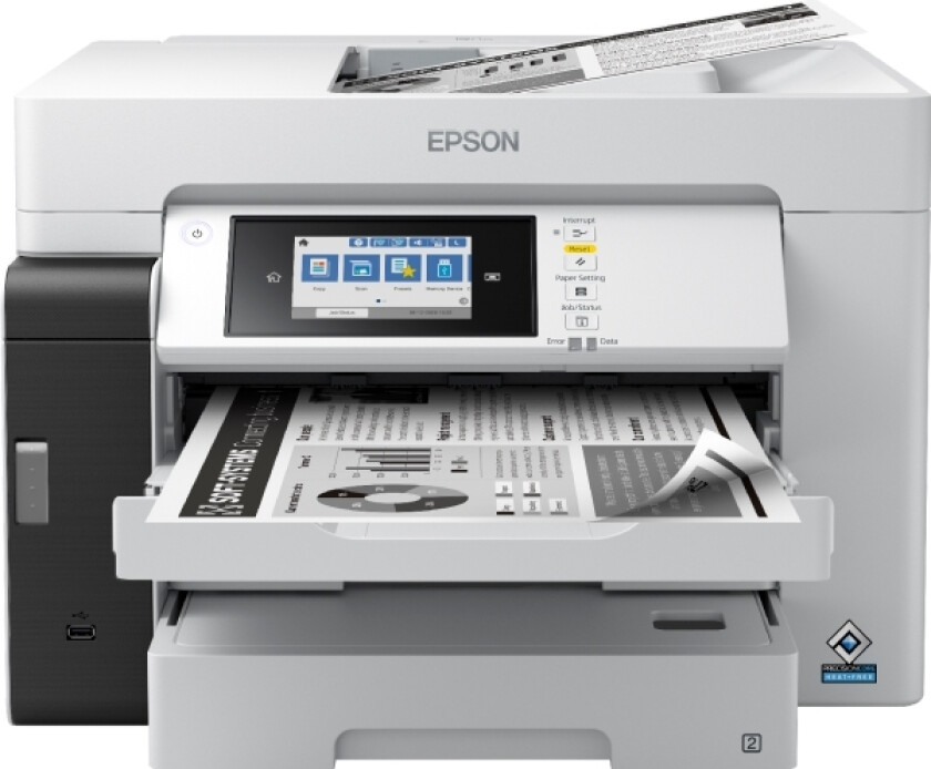 Ecotank Pro Et-M16685 Inkjet Mono Multifunction Printer 25Ppm