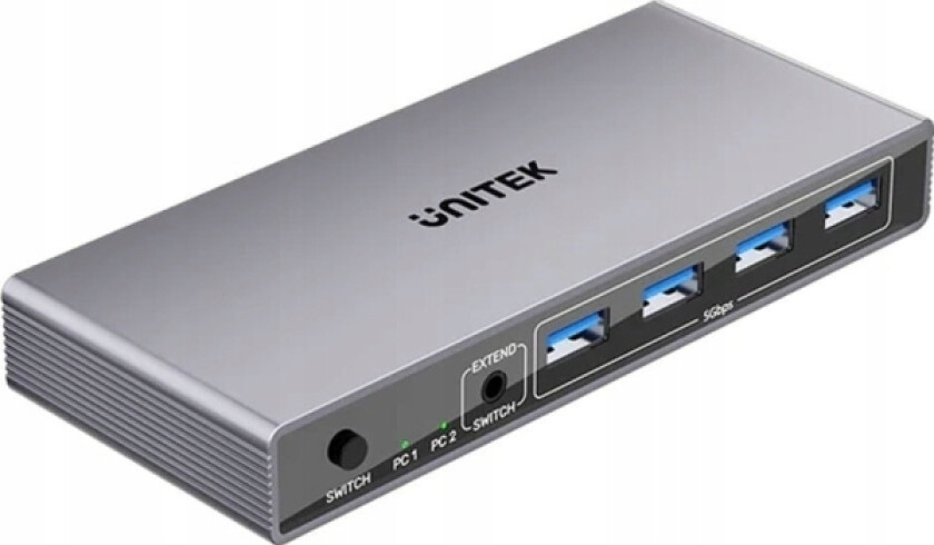 Unitek Kvm Switch 8K@60Hz Usb 3.0 5Gbps Dp