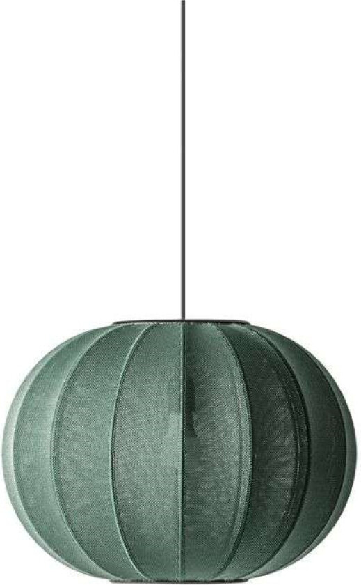 Made By Hand Knit-Wit 45 Round pendel Tweed green