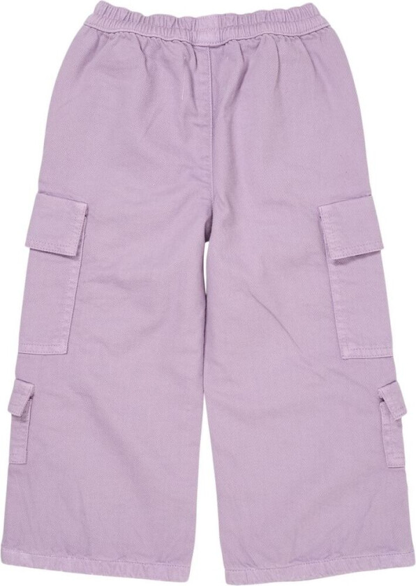 Cargo-bukser I Twill Lavender | Lilla | 116 cm