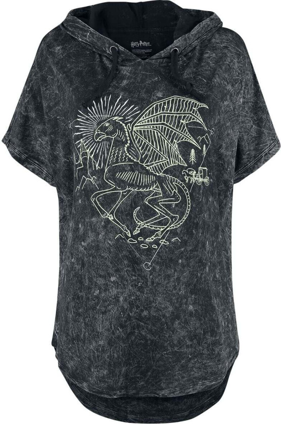 T-skjorte - Forbidden Forest - Thestral - S til XXL - Damer - grå