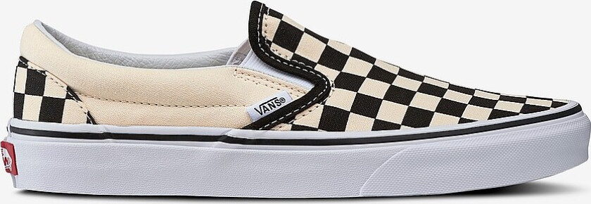 Classic Slip-On Sneakers Checkerboard Black/White 40