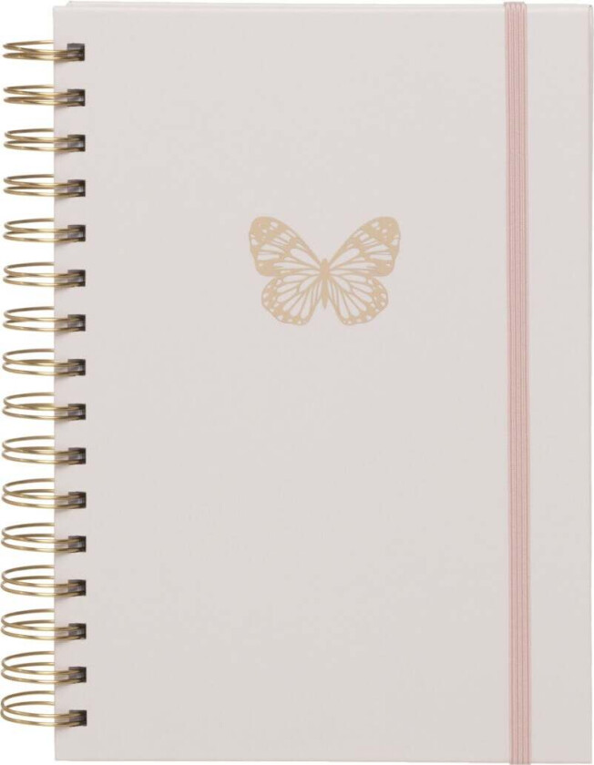 Notatbok A5 hard m/ strikk Hummingbird