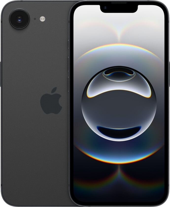 iPhone 16e 256 GB, svart