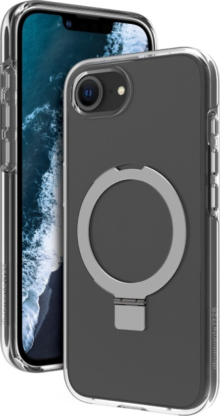 Dbramante iPhone 16e Iceland Pro Qi2 stativdeksel, gjennomsiktig