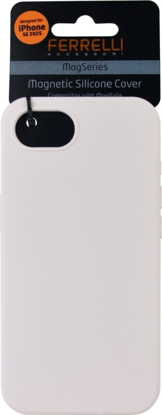 iPhone 16e magnetisk Liquid silikon deksel, rosa