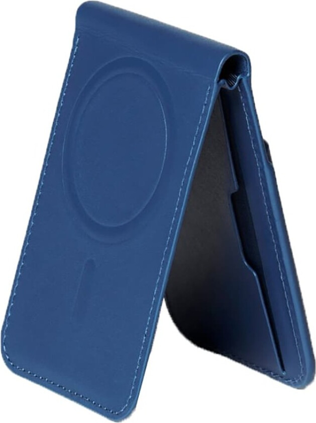 Mujjo MagSafe iPhone kortholder for mobil (blå)