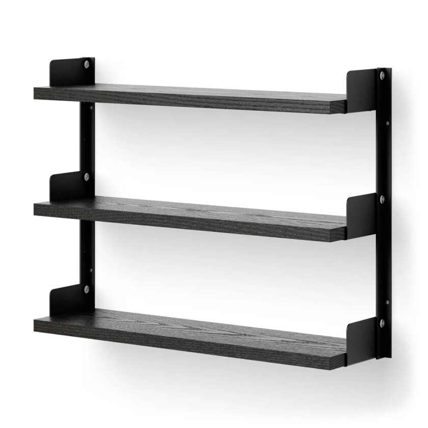 Tea Shelf vegghengt hylle 46x62,5 cm Svart ask
