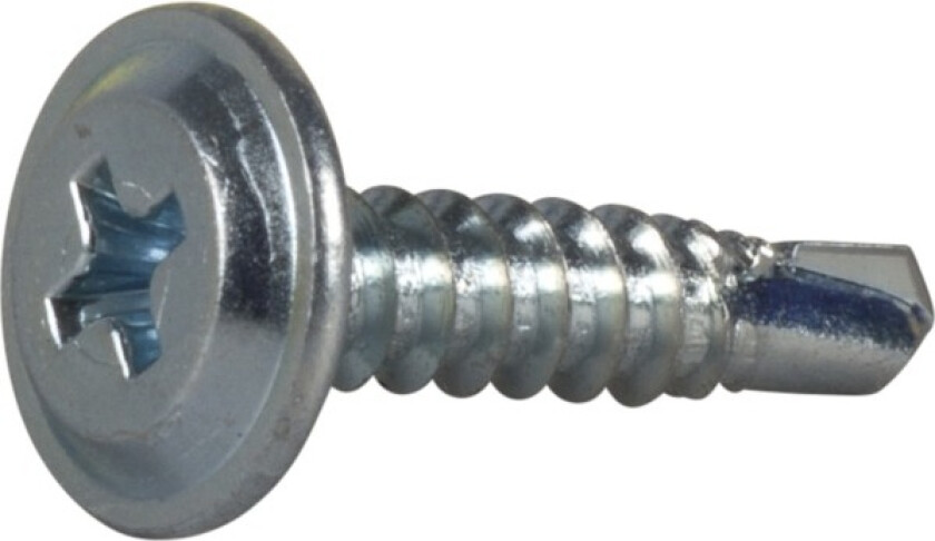 Montasjeskrue flatt hode phillips ph stål ø: 4.2mm l: 19mm corrseal ant: 250stk