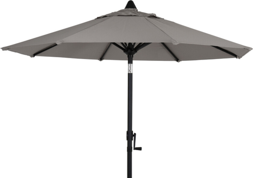 Parasoll ibiza 2m m/tilt fjellgrå