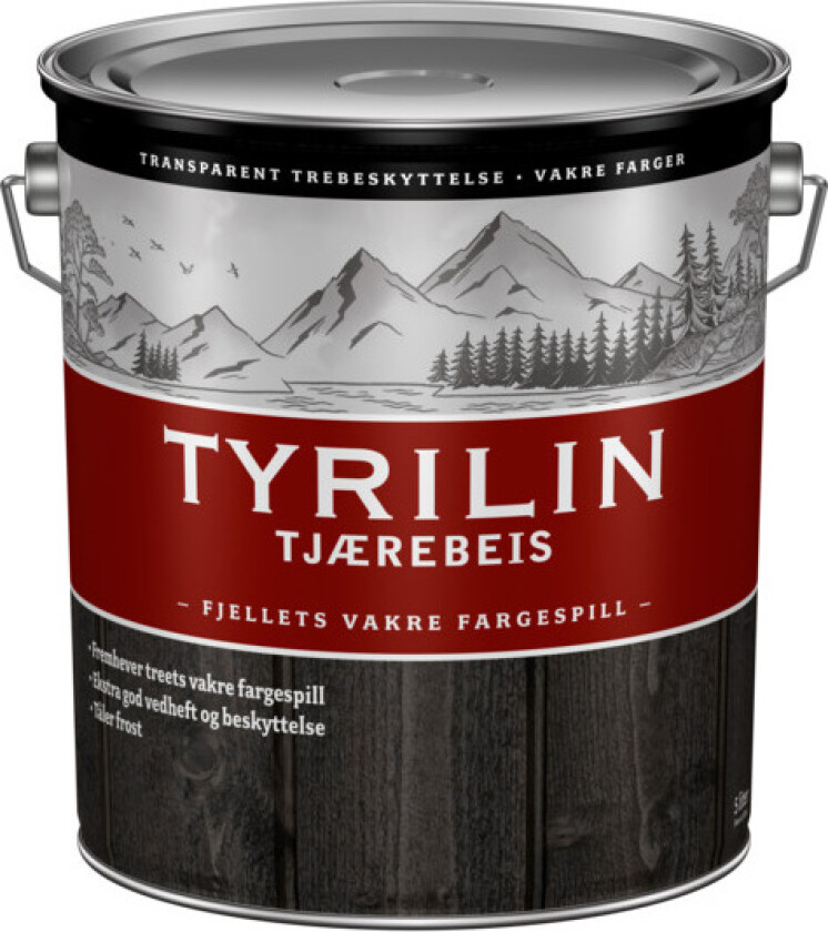 Tjærebeis tyrilin 16 mørk 5l